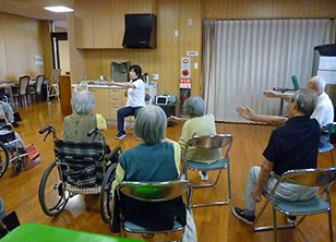 運動倶楽部で作る健康第一の時間